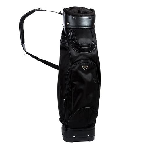 prada golf bag|genuine leather golf bag.